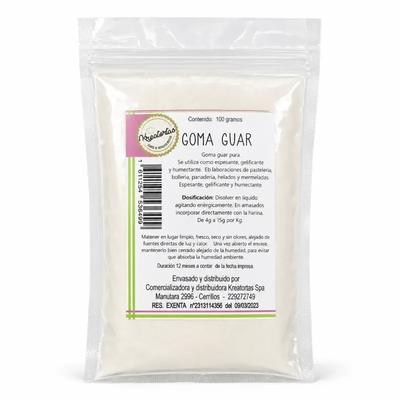 Goma Guar 100 g Kreatorta