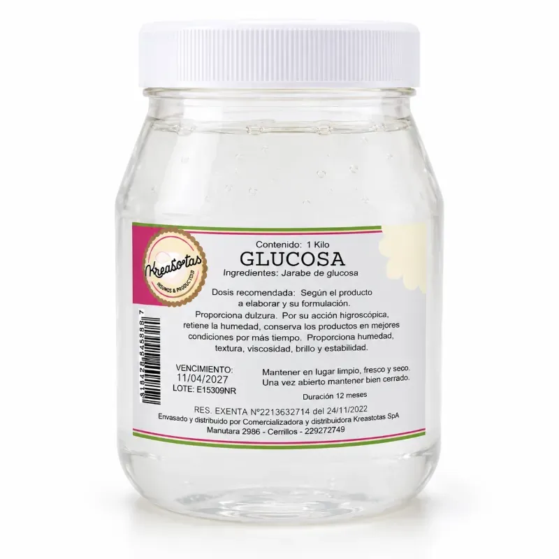 Glucosa Pote 1 kg Kreatorta
