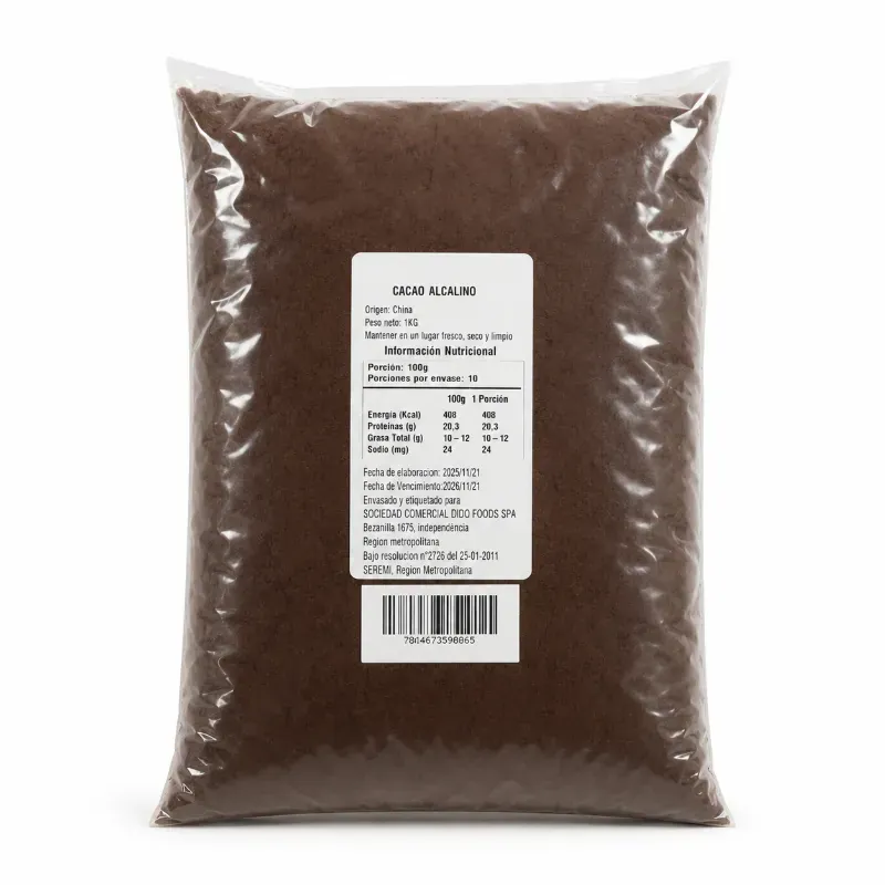 Cacao Natural Alcalino Dido Food 1 kg
