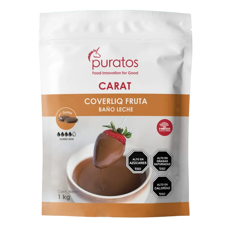 Coverliq Fruta Baño Leche 1 Kg Puratos