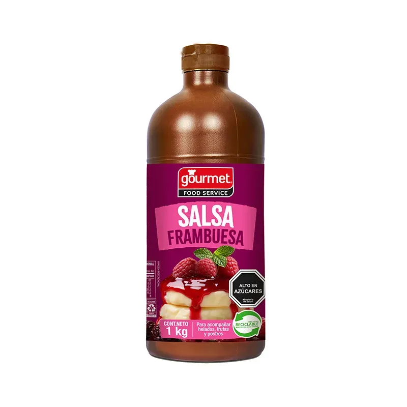 Salsa Frambuesa 1 L Gourmet
