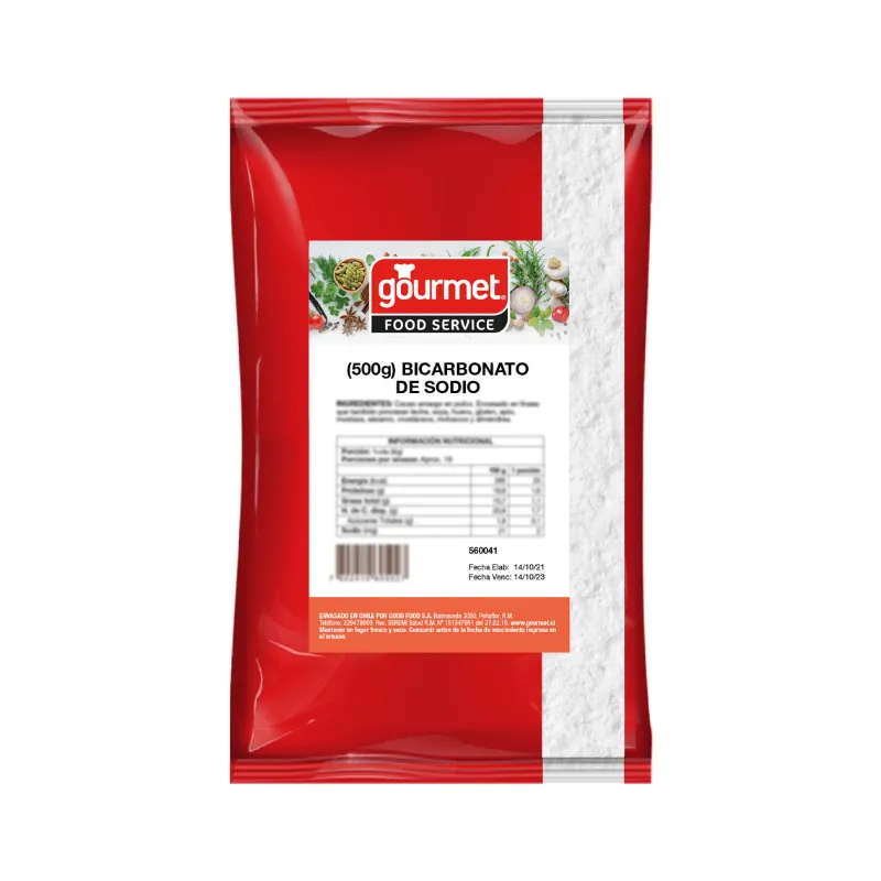 Bicarbonato de Sodio 500 g Gourmet