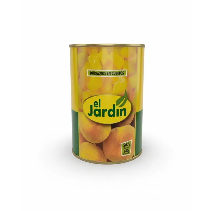 Durazno El Jardin Cubitos 567 g El Jardín