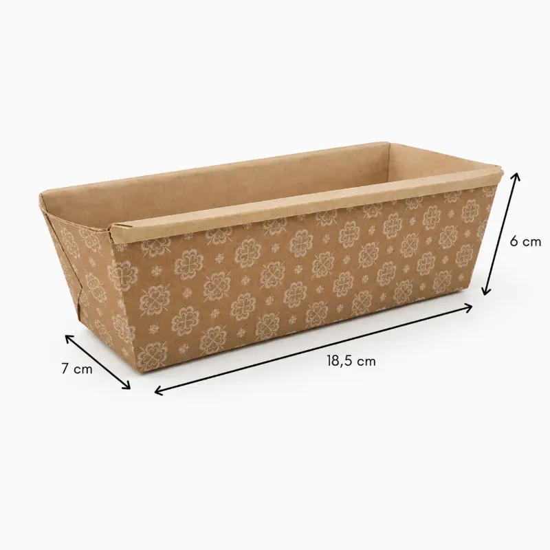 Molde Queque Rectangular 400 g