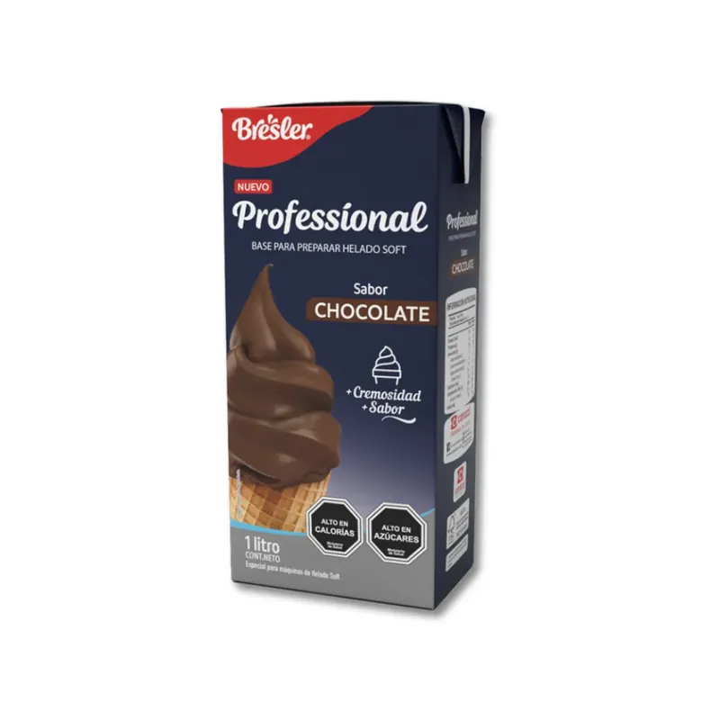 Base Helado Chocolate 1 L Bresler