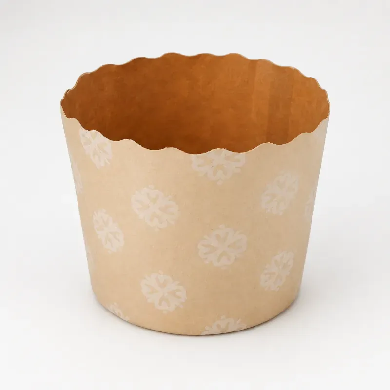 Molde Queque Panettone x10und 100 g