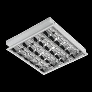 TMA BL207 осветително тяло за растерен таван 4×600 mm LED тръби DRM IP20 (корпус)