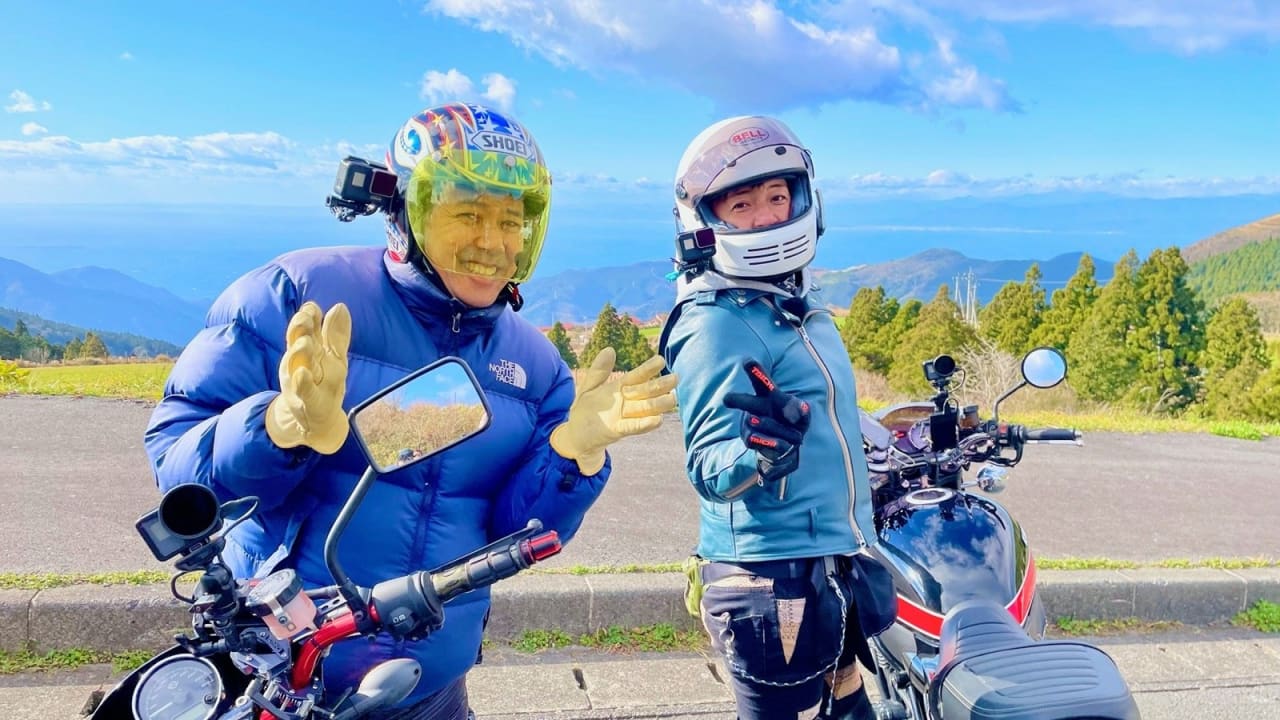 つるのたび バイクに乗って出かけよう!