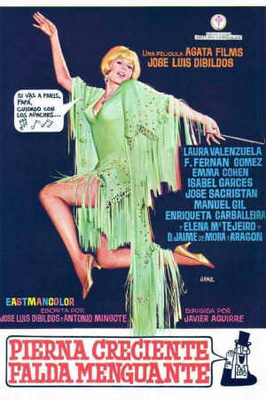 Pierna creciente, falda menguante