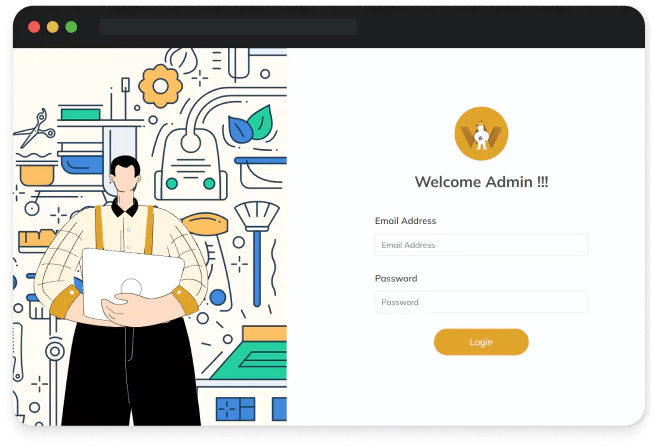 Admin panel