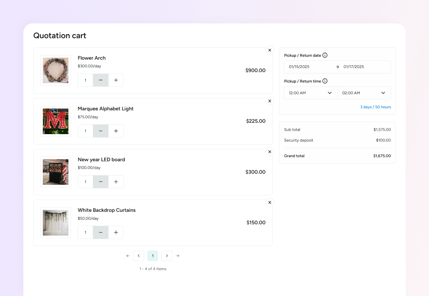 Request quotation icon