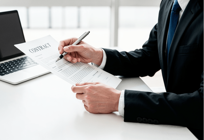 Steps to prepare the equipment rental agreement