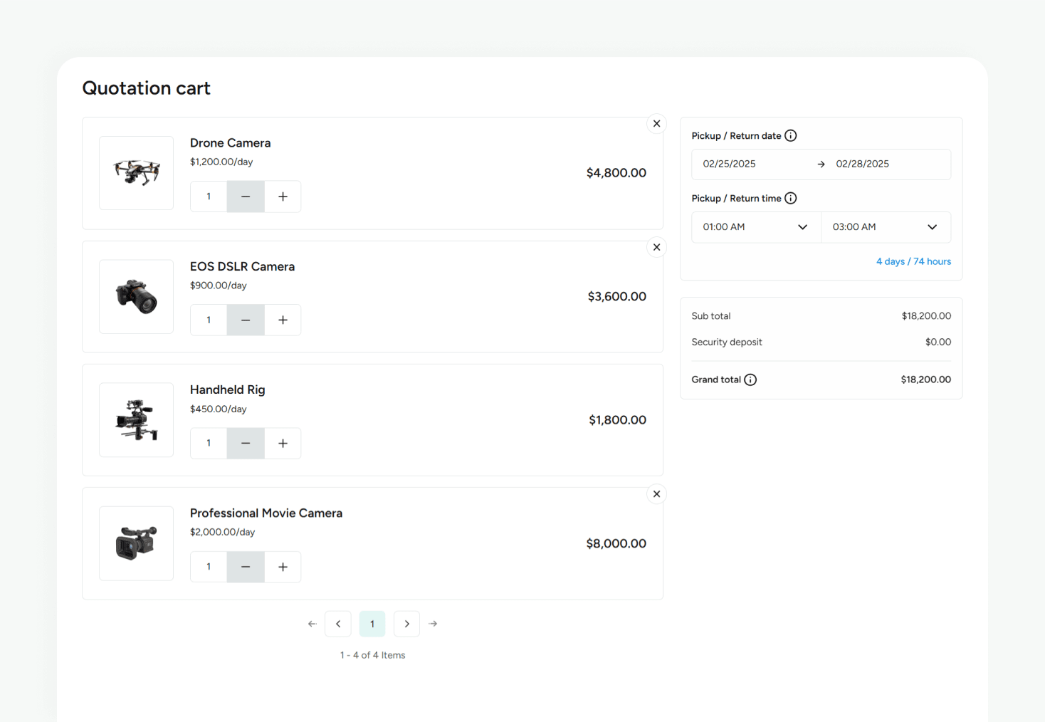 Request quotation icon