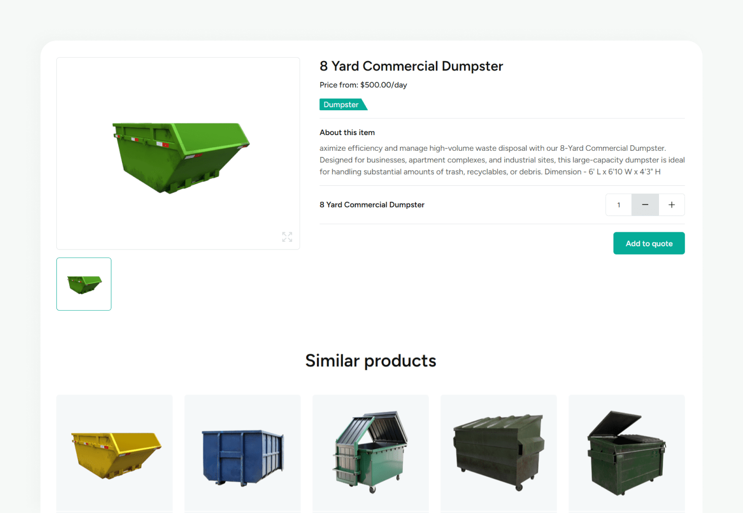 Products details icon