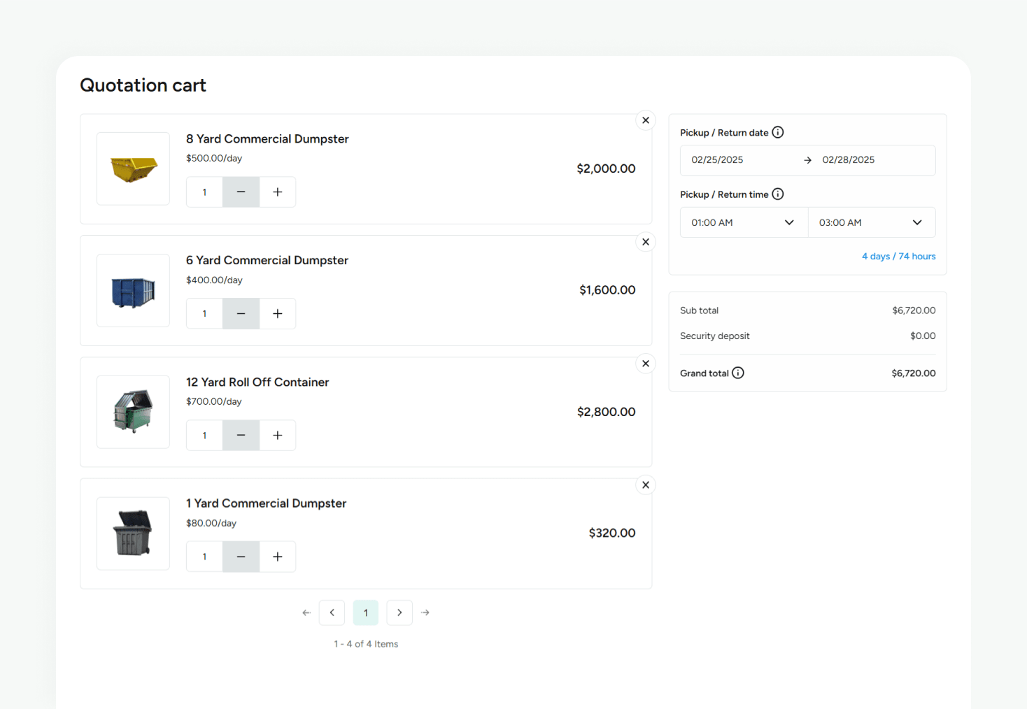 Request quotation icon
