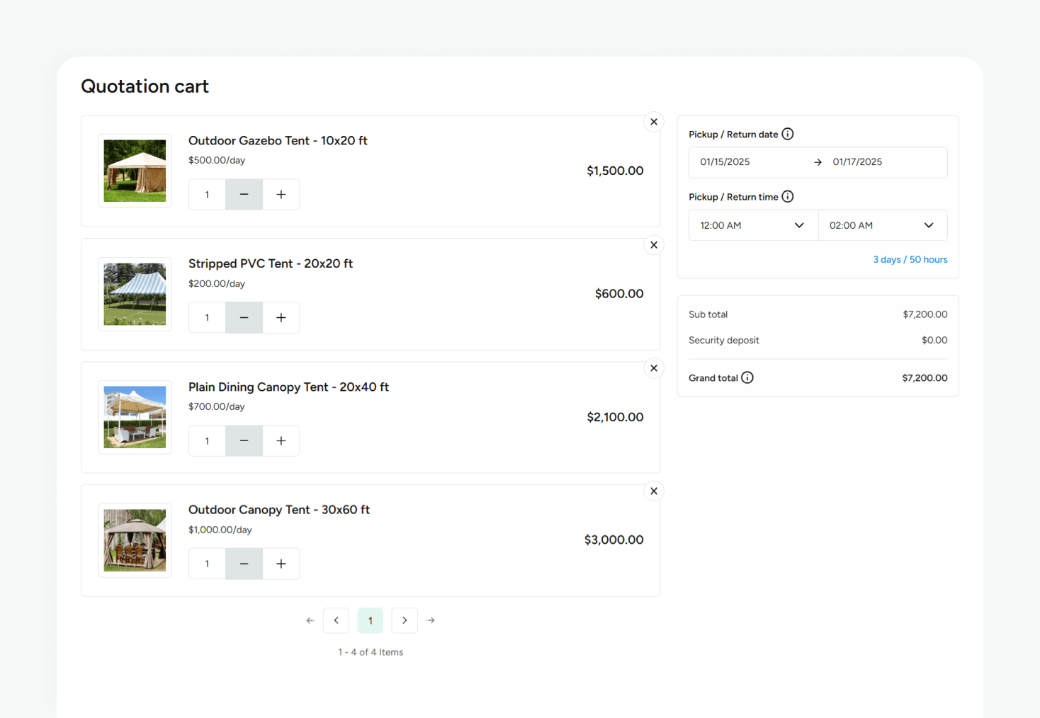 Request quotation icon