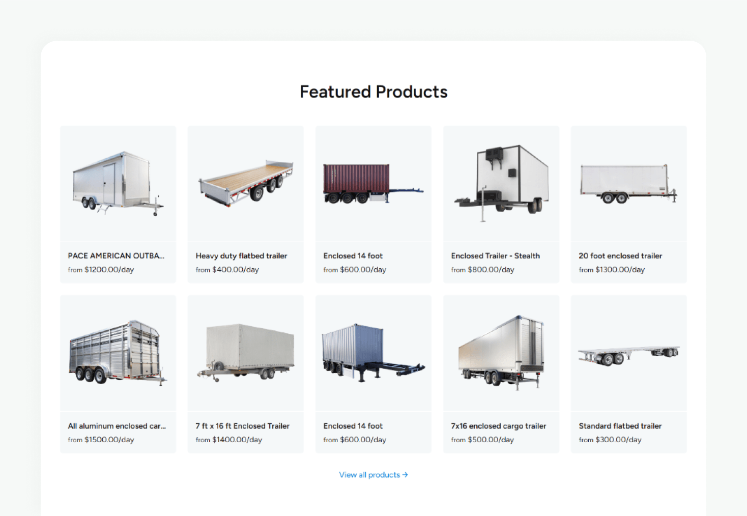 Featured products icon