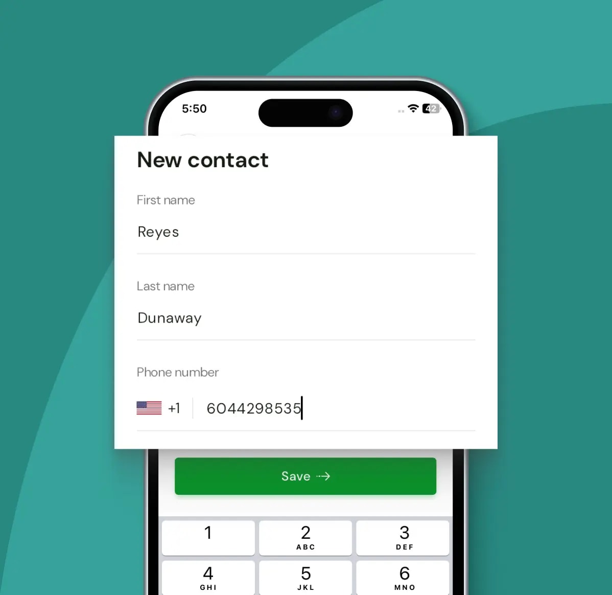 Add contacts
