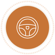 Taxi dispatch software driver icon