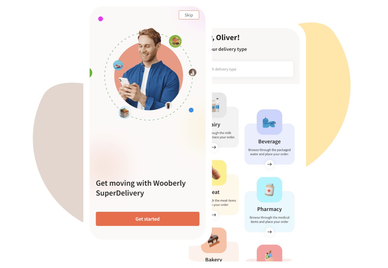 Multi-delivery App Solution banner