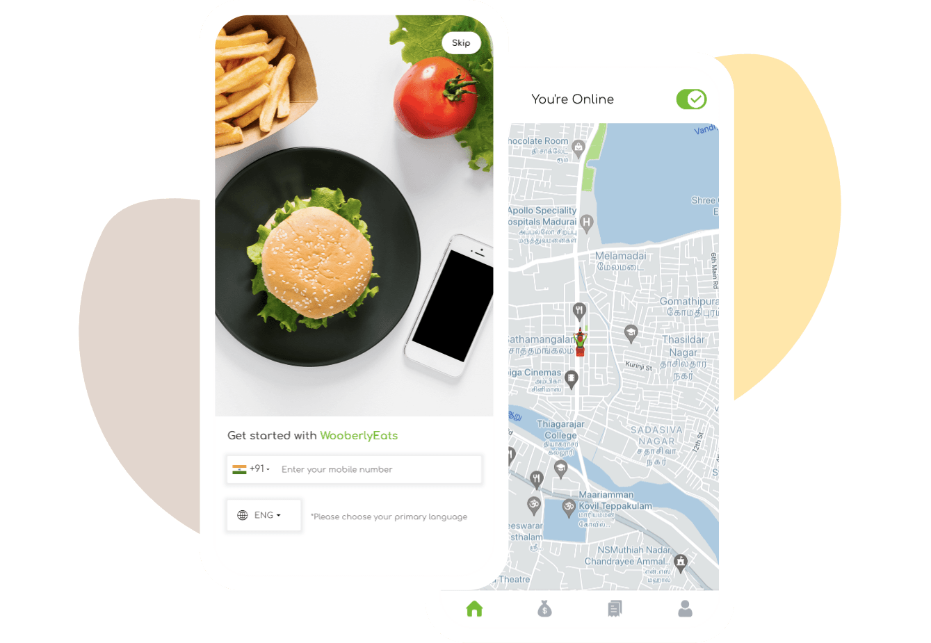Food Delivery App Solution banner