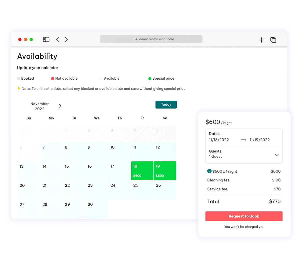 airbnb clone script