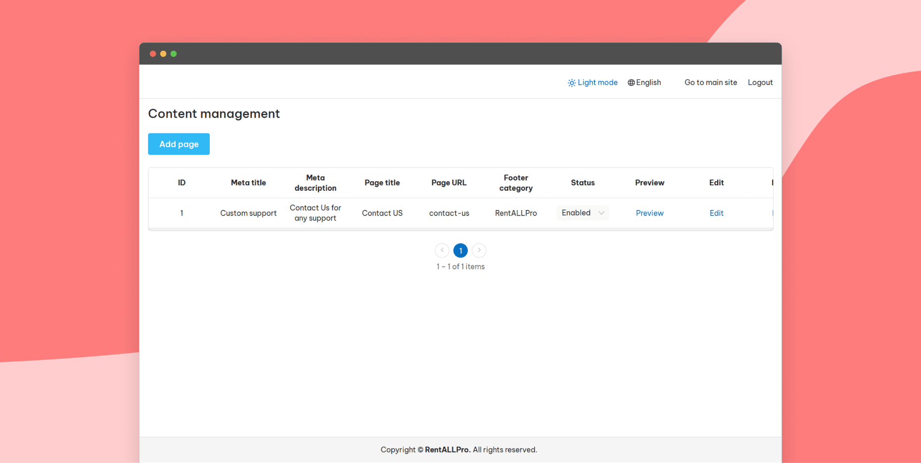 Add more webpages