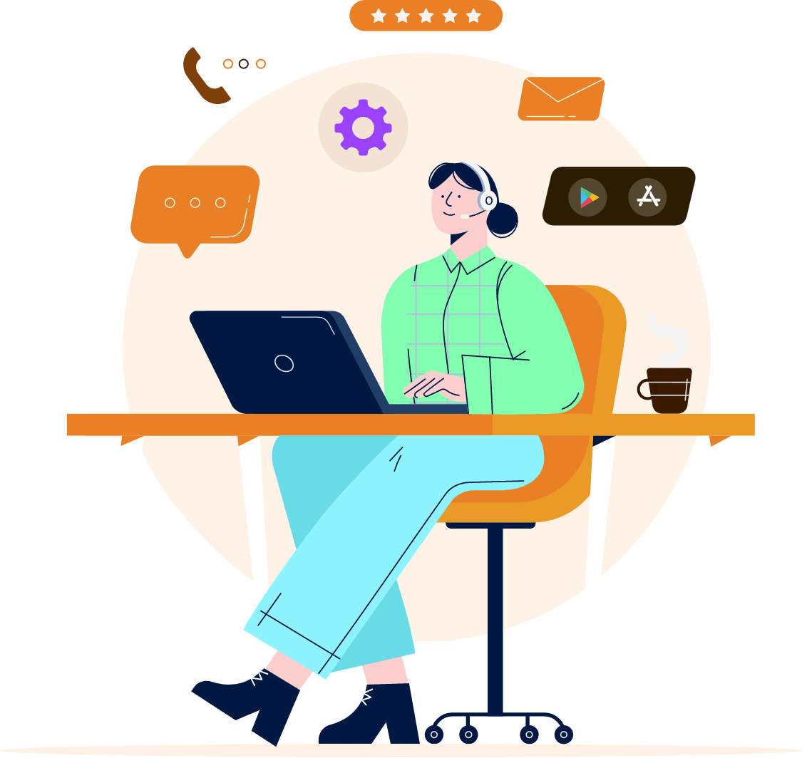 Postmates clone - Support