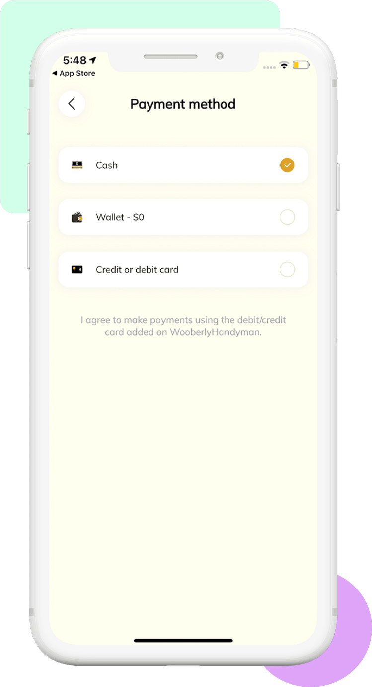 Payment option
