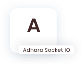 We used adhara socket to create seamless connection between mobile devices