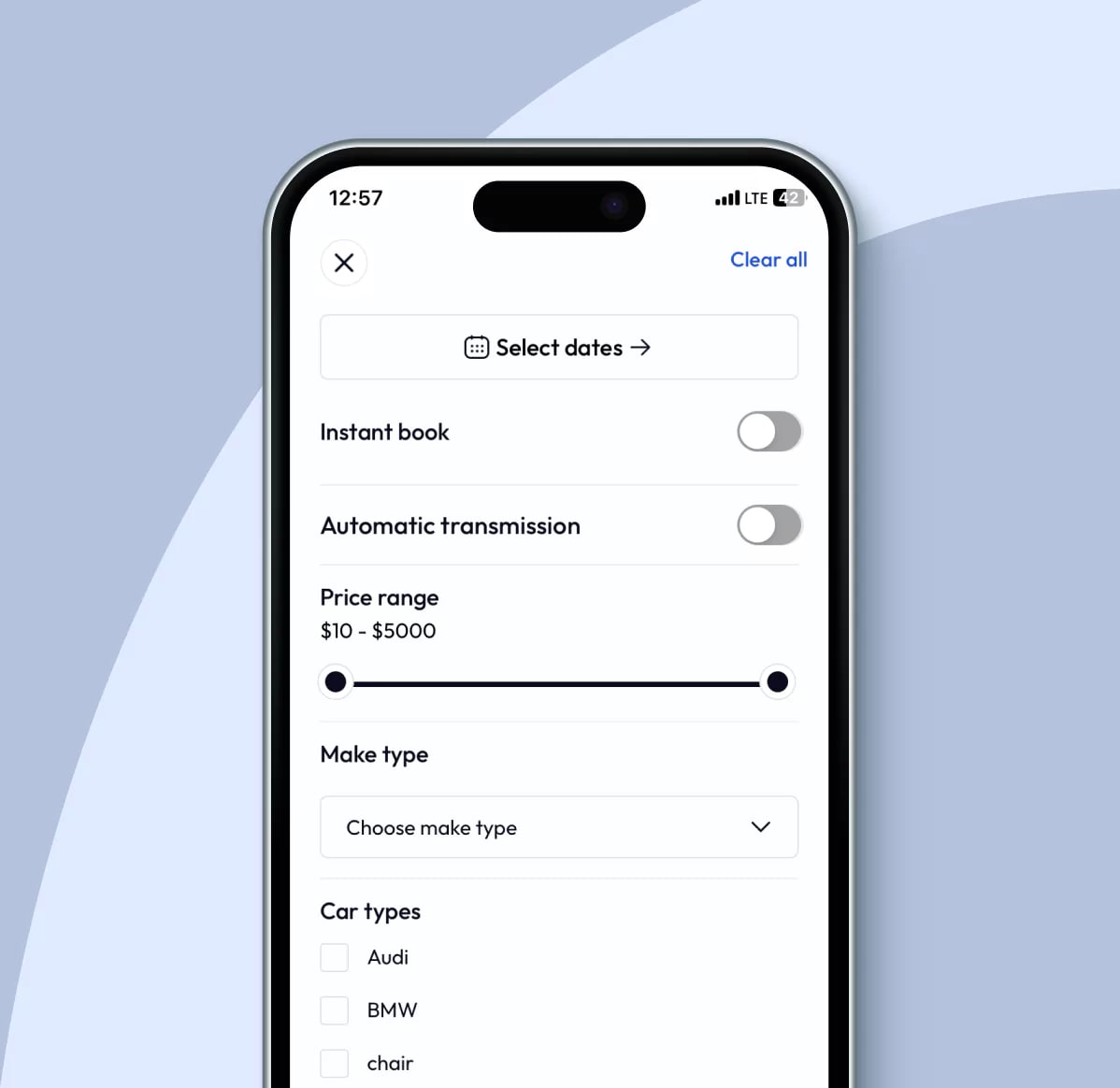 Use advanced search filters