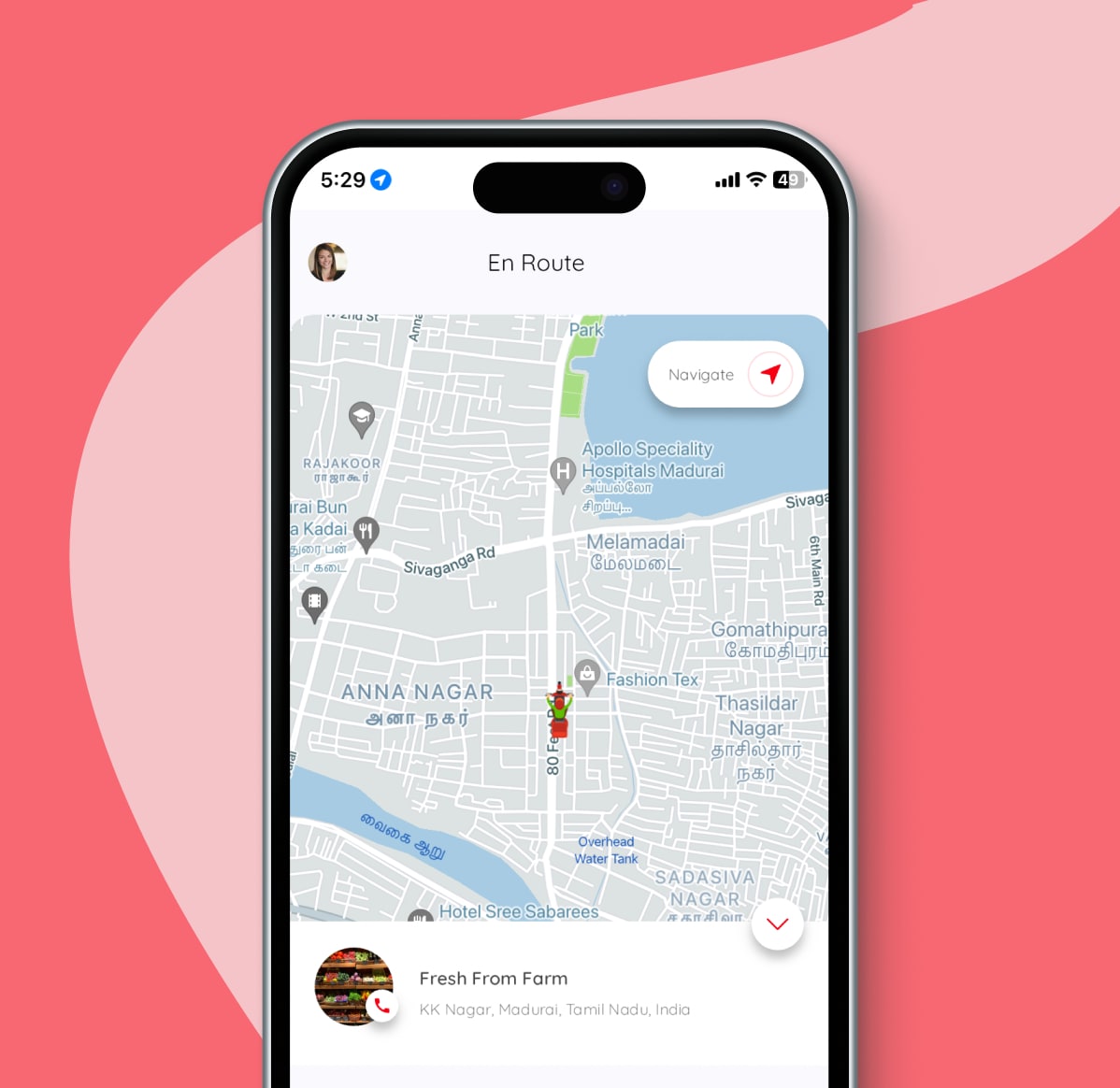 Navigate to order locations