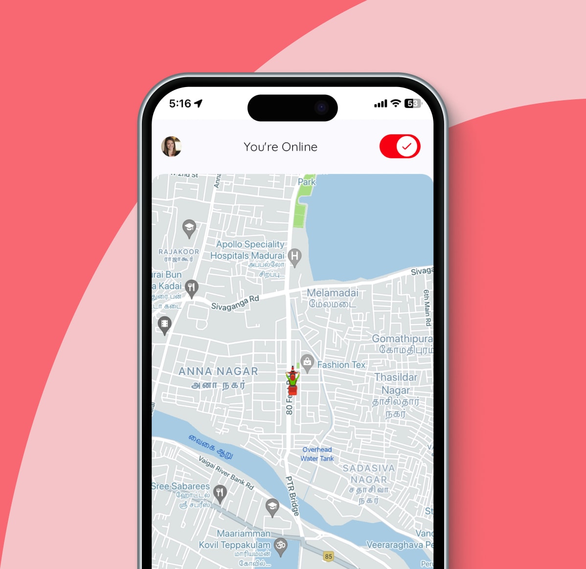 Switch the availability status
