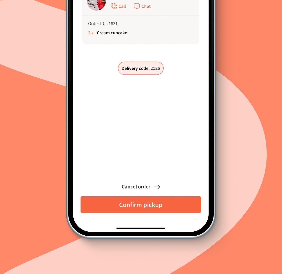 Cancel delivery request