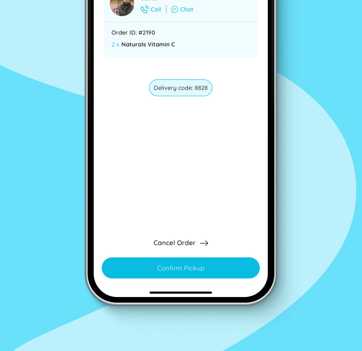 Cancel delivery request