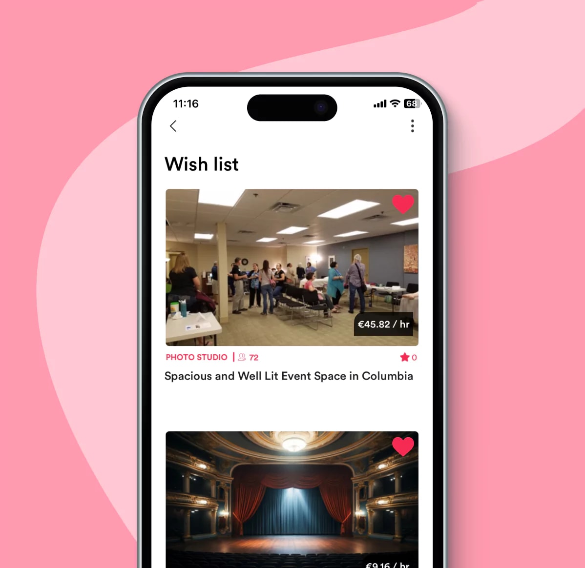 Save favorite listings