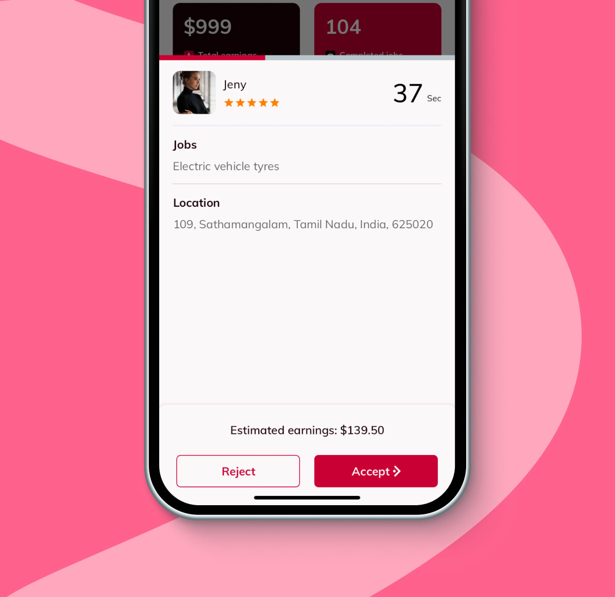 Get estimated earnings