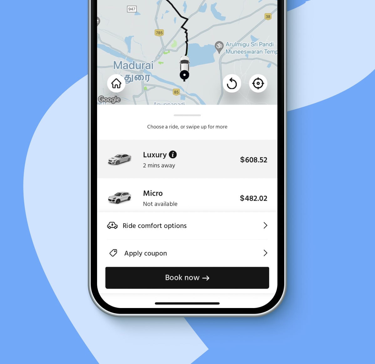 Get estimated trip cost