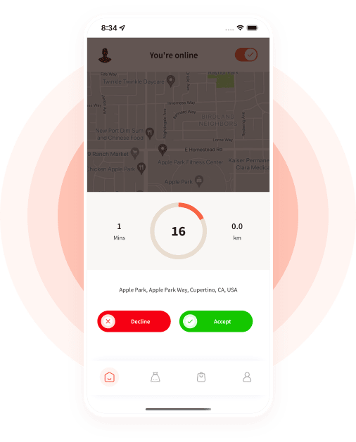 Wooberly SuperDelivery App