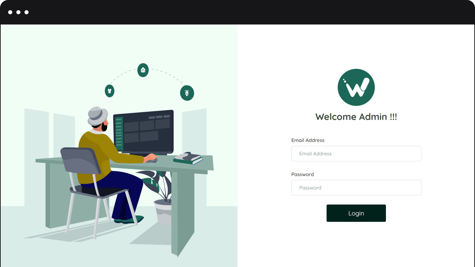 WooberlyClean - Admin panel