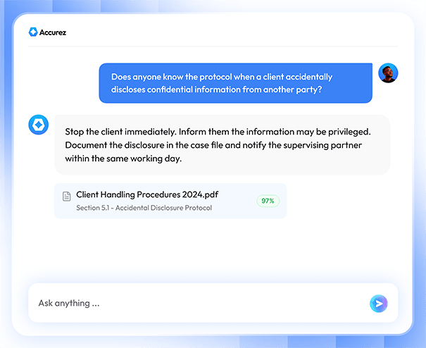 What if your documents could accurately answer back with verifiable sources?