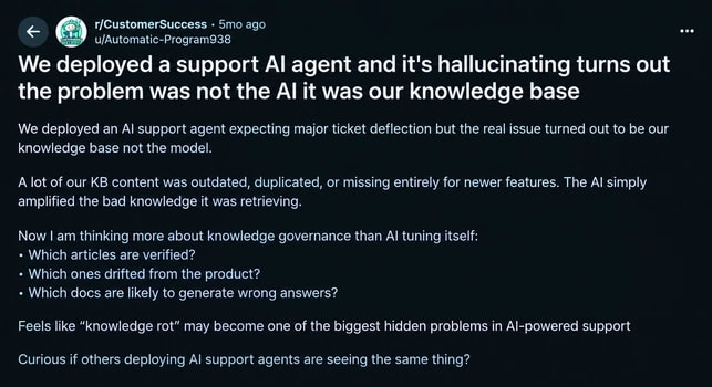A real-world warning from a Redditor