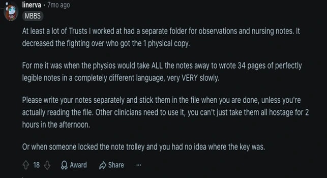 The limitations of traditional paper-based medical records