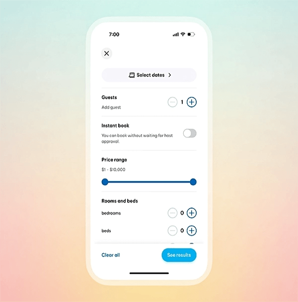 Use advanced search filters