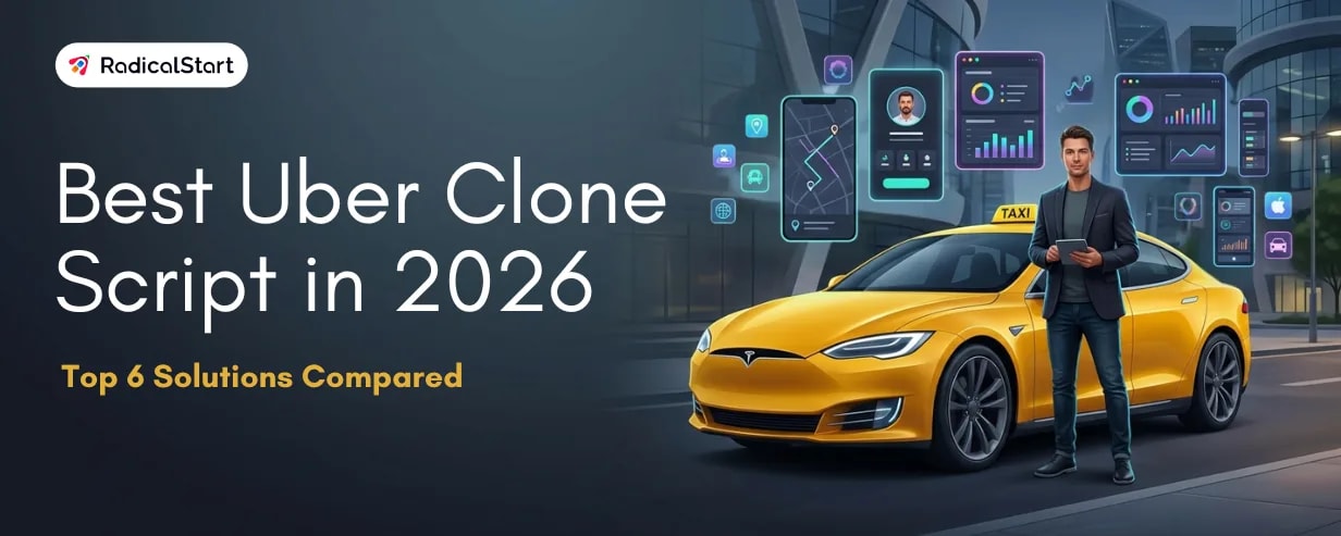 Best Uber Clone Script in 2026: Top 6 Solutions Compared