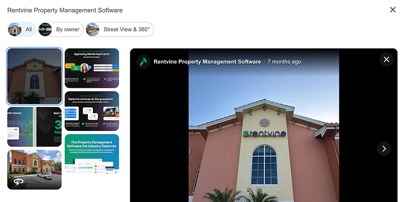 Rentvine’s photo added to Google Business Profile