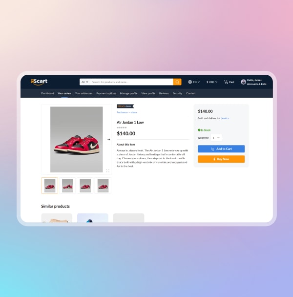 View product details
