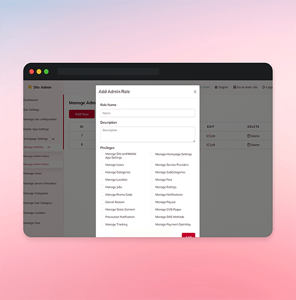 Add new admin for help