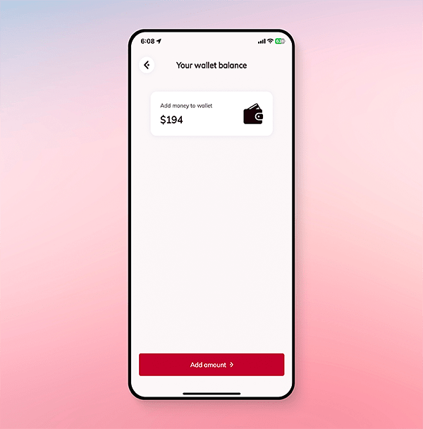 Pay with wallet