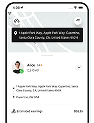 Driver app